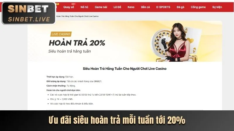Bàn chơi Baccarat trực tuyến với người chia bài thật